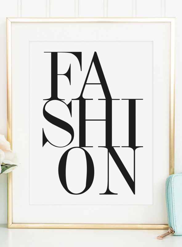 Fashion, Poster